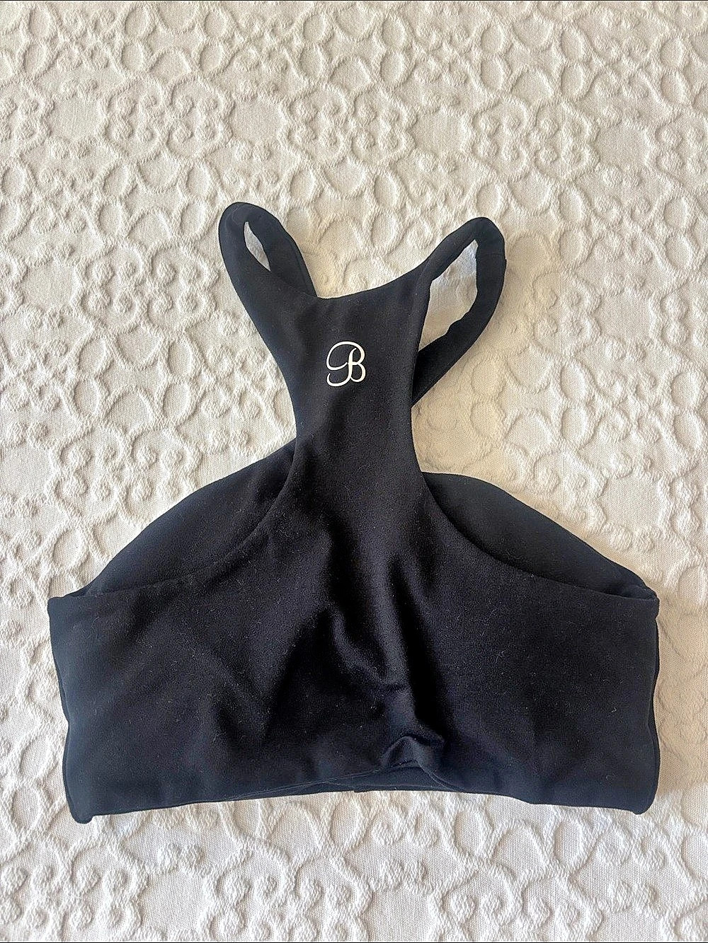 Bombshell Black sports bra Size Small Like New